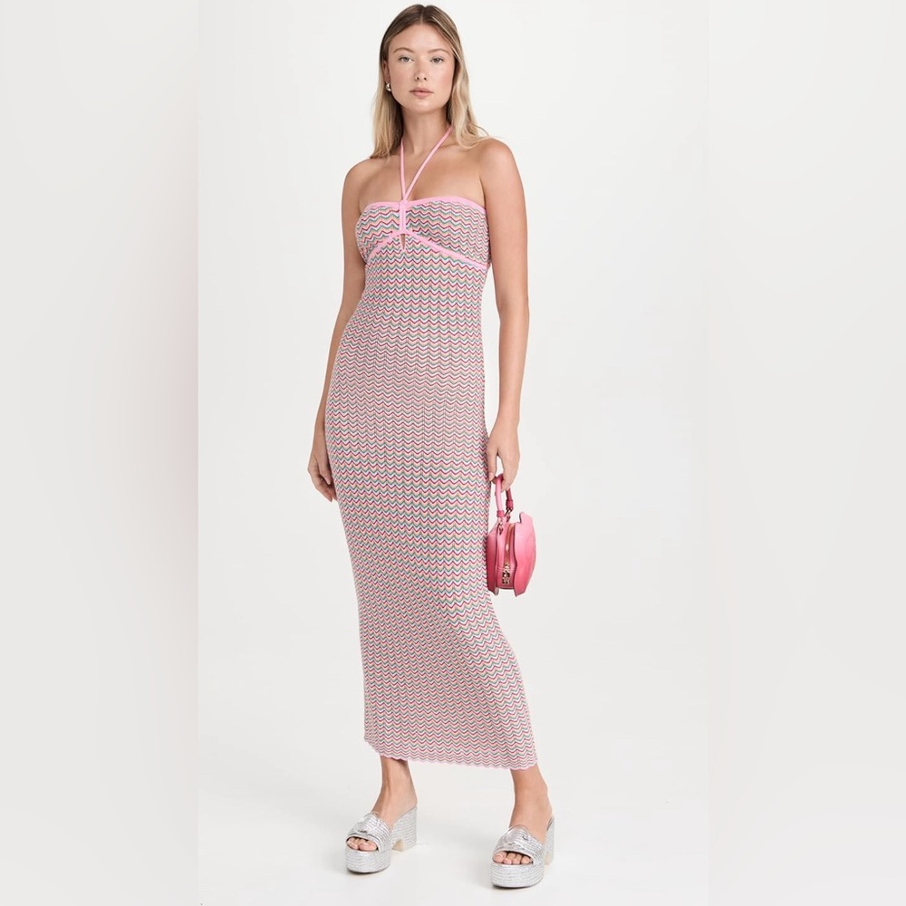 Saylor Pierette Knit Midi Dress, XS
